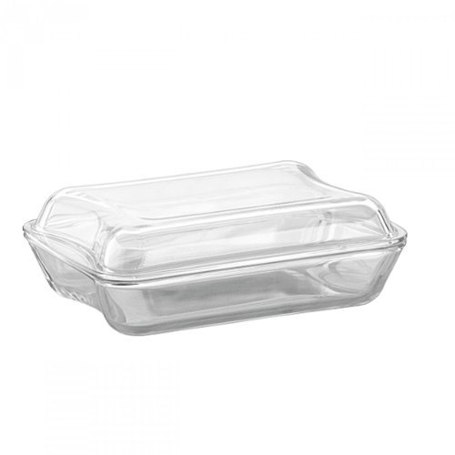 Simax Glassware 8593419484469 Simax Hitzeschutz Rechteck 4.4 L, one size, klar
