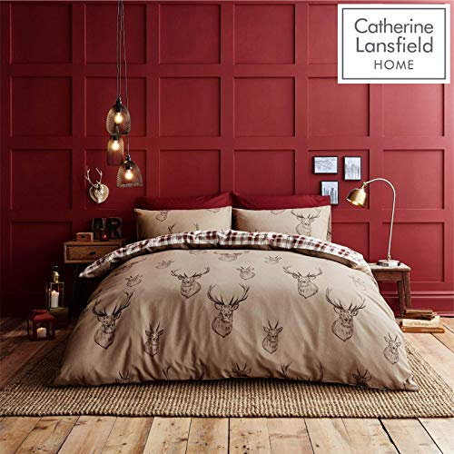 Catherine Lansfield Stag Easy Care Single Duvet Set Multi