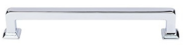 Top Knobs TK705PC Transcend Collection 6-5/16 Ascendra Pull, Polished Chrome