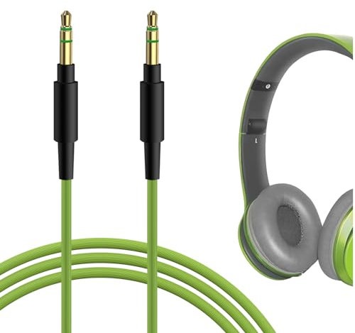 GEEKRIA Audio Cable Compatible with Beats Solo 2, Solo 3, Solo 4, Executive, Mixr, Pro Headphones, 3.5mm Replacement Stereo Cord (4 ft /1.2 m)