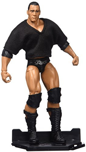 WWE Mattel – P9647 Elite Collection – The Rock – Actionfigur, 19cm