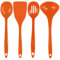 Reston Lloyd 81500 Melamine Utensil Set, Orange
