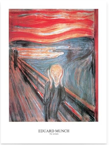 Kunstdruck: Edvard Munch Der Schrei, 1893 60 x 80