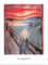 Kunstdruck: Edvard Munch Der Schrei, 1893 60 x 80