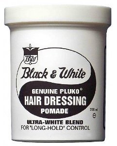 Black & White Wax Genuine Pluko Pomade 200ml