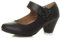 Femmes Talon Moyen Large Babies doublé Confort Escarpin Chaussures Taille 5 38