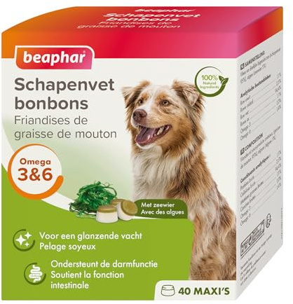 Beaphar 11273 Schaffett Bonbons Seetang Maxi 245g, Weiß