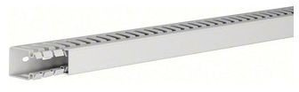 Canal de cuadro, en PC-ABS, de 40x25 mm, gris claro (RAL7035)