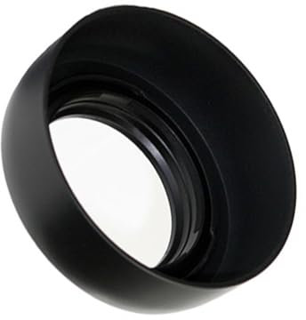 ayex Gegenlichtblende wie ES-62 Sonnenblende Passend für Canon EF 50mm f/1.8 II Lens Hood