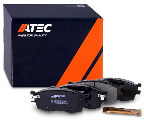 ATEC Germany Bremsbelagsatz Vorderachse, Bremsbeläge Bremsklötze vorne, 4 | Kompatibel mit: HYUNDAI ACCENT III, ACCENT III Stufenheck, i20 I, KIA RIO II, RIO II Stufenheck