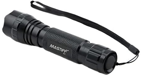 Mastiff E5 Cree Xm-l T6 - Linterna LED (700 lúmenes, luz blanca cálida)