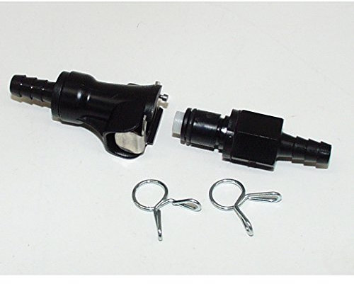 VICMA Benzinschlauchkupplung, Schwarz, Kunststoff, 5 mm Innendurchmesser, 6 mm Außendurchmesser, 0 mm Wandstärke, 1 Stück