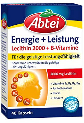 Abtei Lecitin 2000 Plus B-Vitamine, 68 g