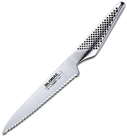 Global GS-14 Utility Knife, Stainless_Steel, Sand