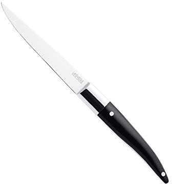 Laguiole Production 439840 Laguiole Expression Steakmesser geschmiedet, Klinge 11 cm, Edelstahl