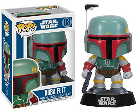 Funko Pop! Star Wars : Boba Fett - Vinyl-Sammelfigur - Geschenkidee - Offizielle Handelswaren - Spielzeug Für Kinder und Erwachsene - Movies Fans - Modellfigur Für Sammler und Display