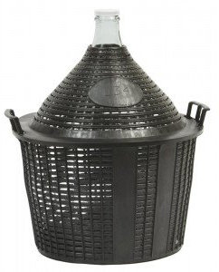 Bouchonnerie Jocondienne BP010 Bonbonne Entourage Verre Transparent 34 x 34 x 40,5 cm 10 L
