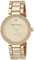 Anne Klein Women's Genuine Diamond Dial Bracelet Watch Gold