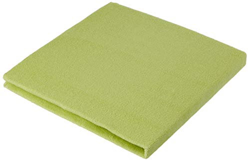 Pirulos 36100006 Funda Cambiador Bañera Bebé/Funda cubrebañera Ajustable 100% Algodón 50x80cm, Color Pistacho