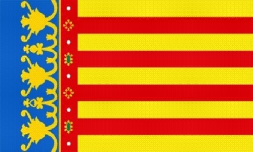 U24 Drapeau de Valence 90 x 150 cm