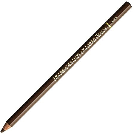 Colored pencil artist Holbein OP Burnt Amber -180