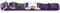 HUNTER VARIO BASIC ALU-STRONG Halsung, Hundehalsband, Nylon, Aluminium Steckverschluss, M, violett