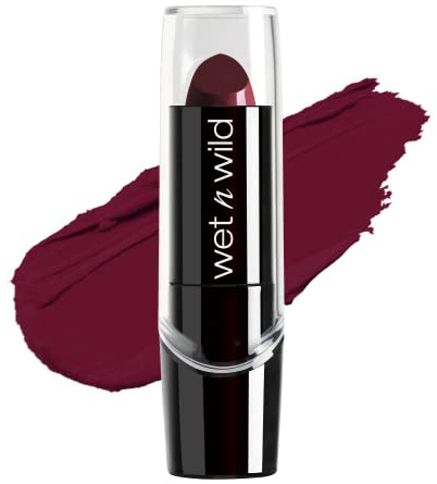 wet n wild Silk Finish Lipstick, Hydrating Rich Buildable Lip Color, Formulated with Vitamins A,E, & Macadamia for Ultimate Hydration, Cruelty-Free & Vegan - Blind Date