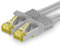Cable de Red Cat.7 (Sftp Pimf) 10 GB/s RJ45 Cat6a Gris - 1 Unidad 3m