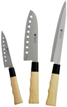 Unbekannt Messer-Set 3tlg. - Asia Messer Kochmesser