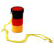 HAAC Tonnentröte Tröte mit Kordel Fanfare 7,5 cm in Deutschlandsfarben Deutschland Fußball 2014