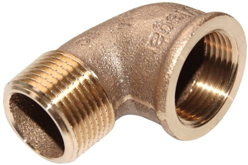 Viega 264000 Winkel 90 Grad Modell 3092 Rotguss, Aussengewinde x Innengewinde 3/4 Zoll