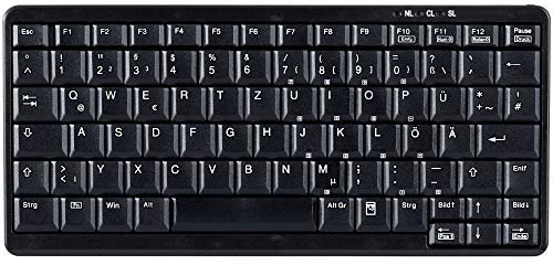 Active Key AK-4100-U-B/GE Kleine Tastatur, Industrie 4.0, USB Schwarz
