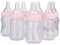 Tinksky Baby Shower Nuckelflasche Candy Box Mini Candy Flasche-Baby-Dusche-Geschenk-Box,12pcs (rosa)