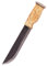 Finnenmesser - Wood-Jewel - 23LE Jagdmesser Leuku mit Scheide - Outdoor Messer