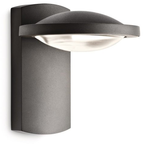 Philips Ledino LED-Wandaussenleuchte Freedom 1-flammig dimmbar 3 W, anthrazit 172389316