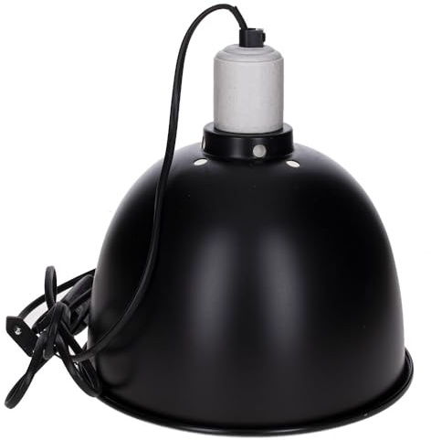 Reptiles Planet - Black Clamp 22 – Lampenfassung für Terrarium – Ø 22 cm – H 24,5 cm