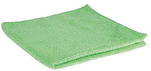 Jantex Microfibre Cloths Green (Pack 5)
