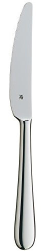 WMF Merit Vorspeisenmesser, Dessertmesser 21,2 cm, Frühstücksmesser eingesetzter Klinge, Cromargan protect poliert, kratzbeständig, spülmaschinenfest