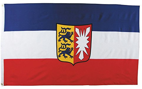 MFH Fahne 90x150 cm Deutsche Bundesländer (Schleswig-Holstein)