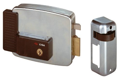 Serrure électrique pour appliquer l'art CISA. 11921 Taille 60 mm vers la gauche de Sans ...
