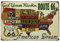 Retro-Blechschild Route Us Road 66 License – 30,5 x 20,3 cm