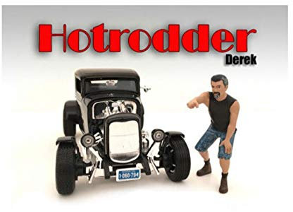 Hotrodders Derek Figure For 1:18 Scale Models by American Diorama