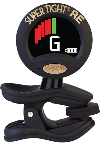 Snark ST-8 Super-Tight All Instrument Clip-On Tuner ,Black