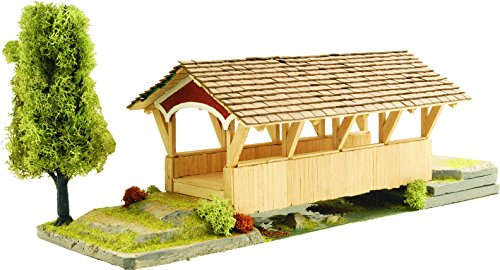 Domus Kits Domus Kits40254 659 Teile Puente 4 Brücken Modell, Maßstab 1:50, Mehrfarbig, S