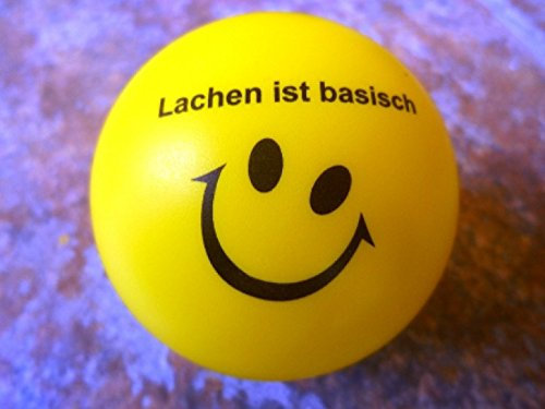 Ralf Moll Antistress-Ball Lachen-ist-basisch. 3 Stück