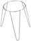Sauvic 03070 - Macetero de pie zincado, 20 cm