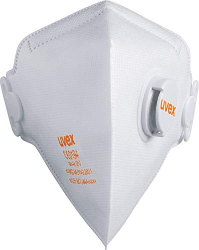 Uvex silv-Air 3210 8733210 Feinstaubmaske with Ventil FFP2 15St.
