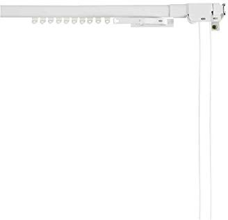 CINTACOR m258321 – Schiene kostengünstiger weiß ausziehbar 120 – 210 cm