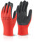 Mehrzweck-Latex Poly Handschuh schwarz XL