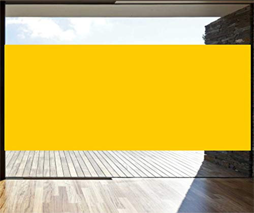 INDIGOS UG Plotterfolie - Fensterfolie - Glasdekorfolie - Fensterschutzfolie - Sonnenschutzfolie - Sichtschutzfolie - 50 cm Höhe Gold matt - 5m Rolle